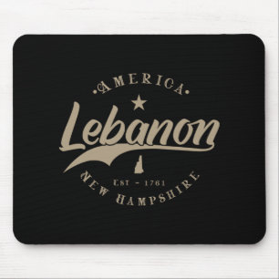 Lebanon New Hampshire Mouse Mat