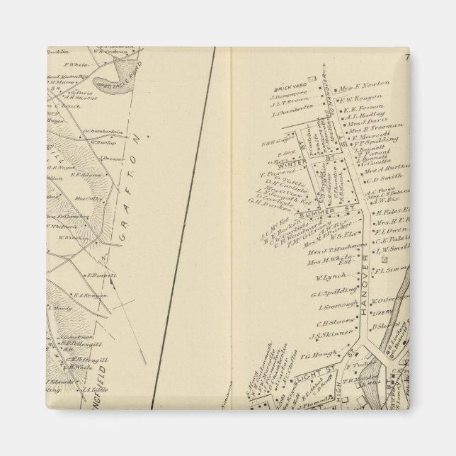 Lebanon PO Magnet (Front)