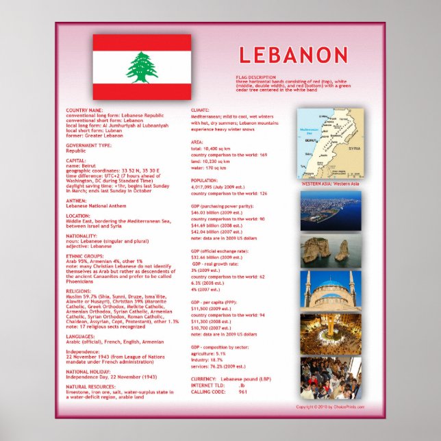 Lebanon Poster (Front)