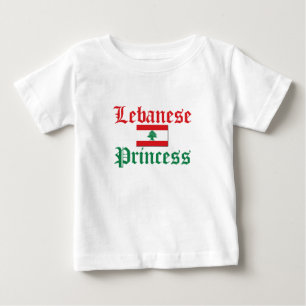 Lebanon Princess Baby T-Shirt