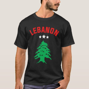 Lebanon Protest Flag Support Peace Lebanese Women  T-Shirt