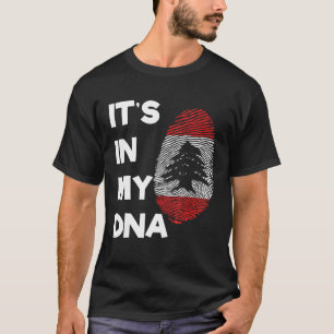Lebanon Proud Lebanese Flag State Flag DNA Flag Co T-Shirt