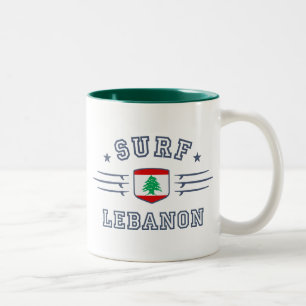Lebanon Two-Tone Coffee Mug