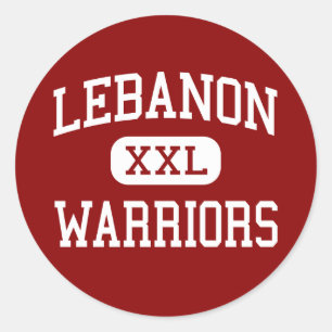 Lebanon - Warriors - High School - Lebanon Ohio Classic Round Sticker