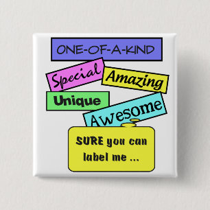 Lebel Me button