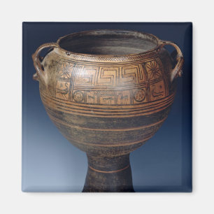 Lebes decorated with a geometric pattern magnet