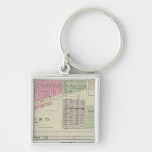 Lebo, LeRoy, and Strawn, Kansas Key Ring