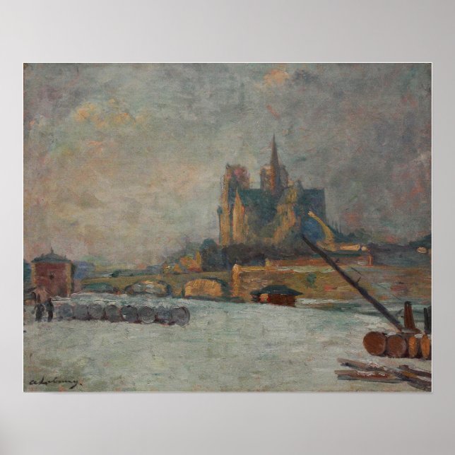 Lebourg - Notre Dame Poster (Front)