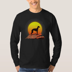 Lebrel Español Italian Greyhound Dog Sunrise T-Shirt