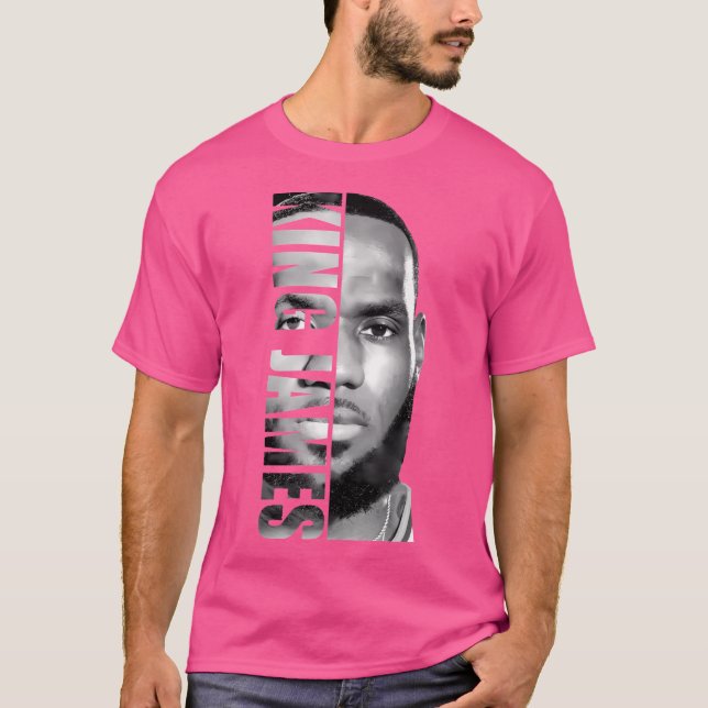 Lebron James - King James T-Shirt (Front)