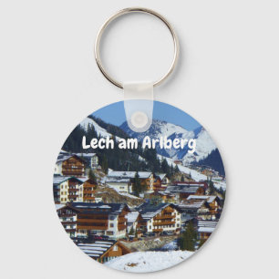 Lech am Arlberg in Austria Souvenir Key Ring