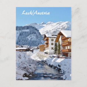Lech in Austria - Postcard