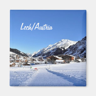 Lech in Austria - Souvenir Magnet