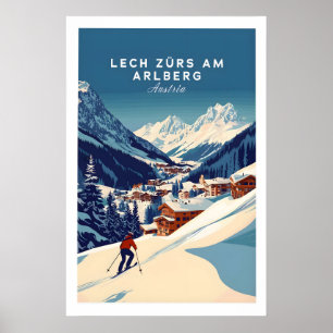 Lech Zürs am Arlberg Print Austria 1