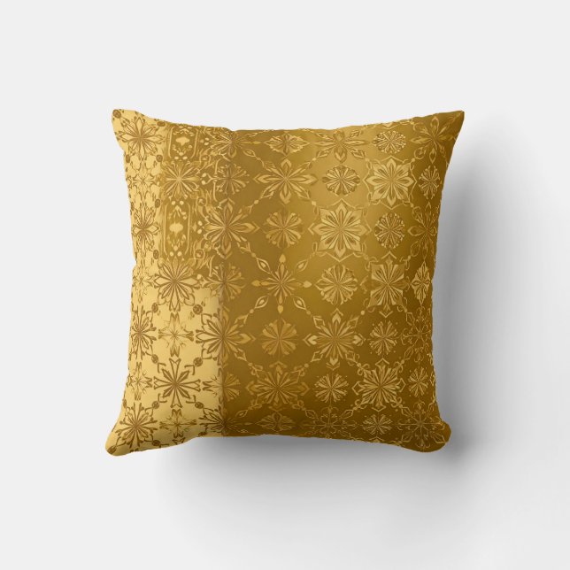 Leche Flan Gold Cushion (Back)