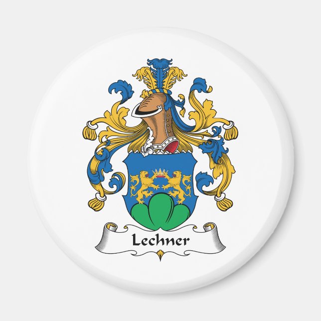 Lechner Family Crest Magnet (Front)