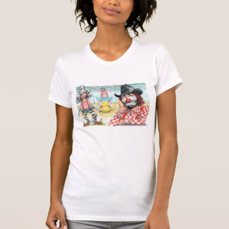 LECILE Women's Bella Canvas Fine Jersey  T-Shi T-Shirt