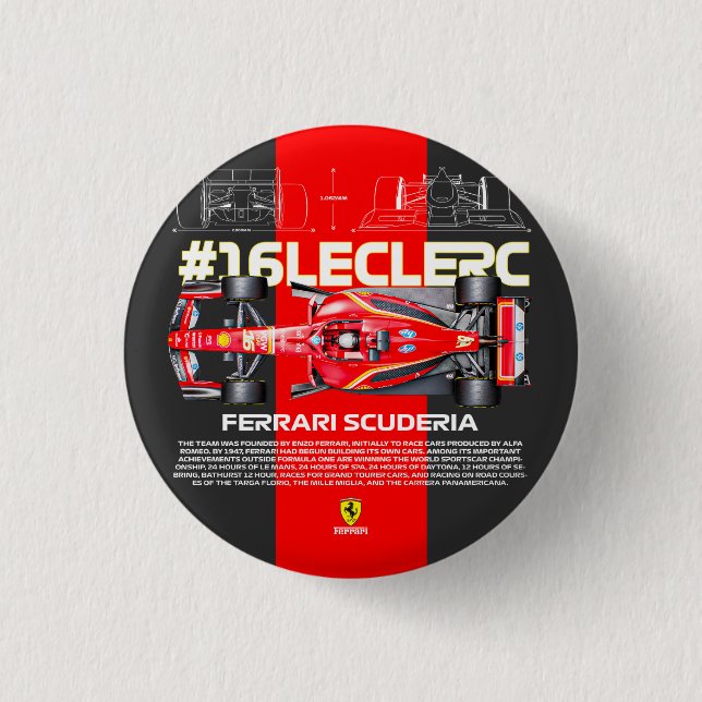 Leclerc16 3 Cm Round Badge (Front)