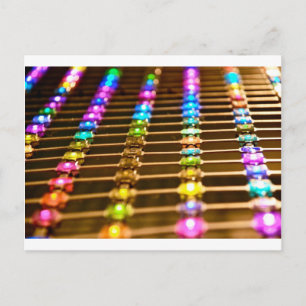 LED Abstraction Postcard