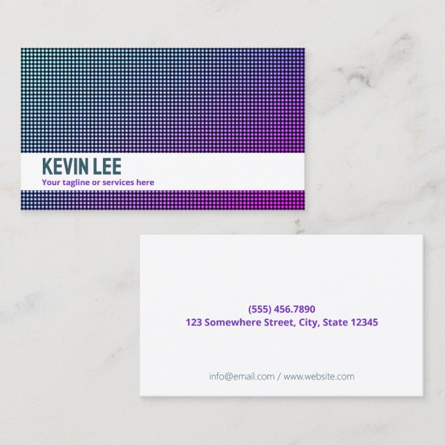 Led Business Card (Front/Back)