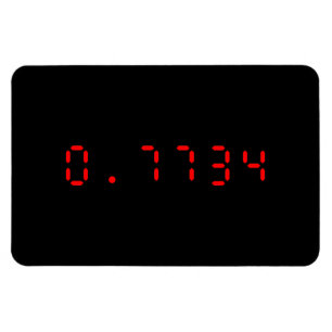 LED Calculator Hello   0.7734 Magnet