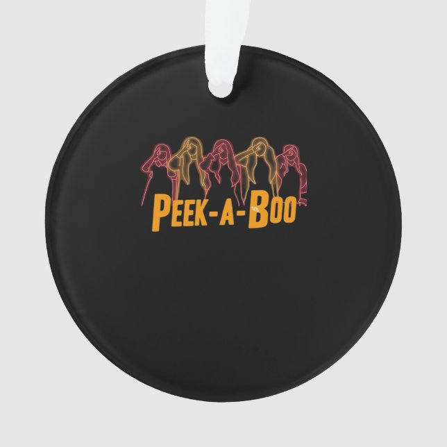 LED Design Peekaboo Era Ornament (Front)