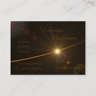 LED Effects Business Card