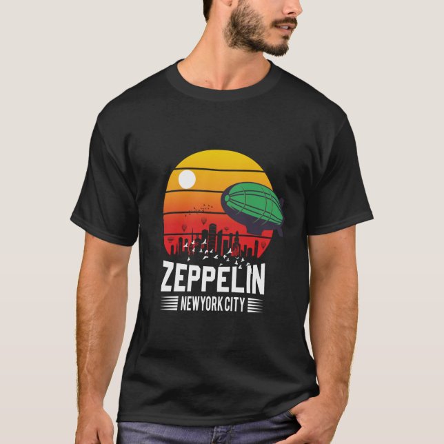 Led Zeppelin Newyork City friends T-Shirt (Front)
