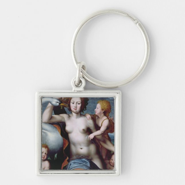 Leda and the Swan Key Ring (Front)