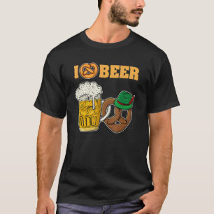 Lederhosen Dirndl Beer Beer Mug Volksfest Bavaria T-Shirt
