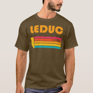 Leduc Alberta Canada Vintage Distressed Souvenir T-Shirt