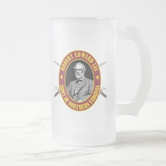 Lee (A Few Good Men) Frosted Glass Beer Mug (Right)