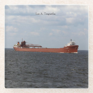 Lee A. Tregurtha glass coaster