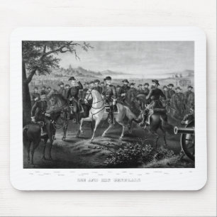 Lee and His Generals Mouse Mat