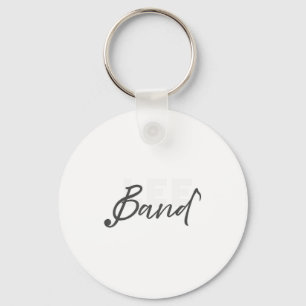Lee Band Booster New Logo Red Only Key Ring
