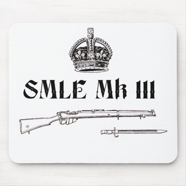 Lee Enfield SMLE MkIII  Mouse Mat (Front)