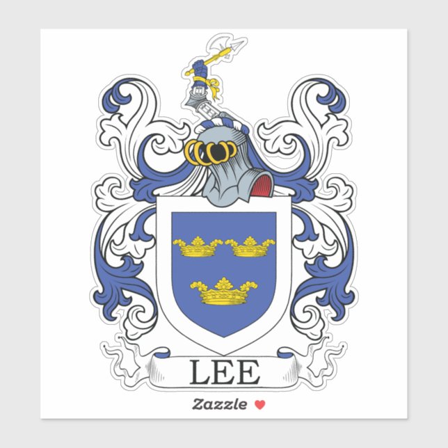 Lee Family Crest (Sheet)
