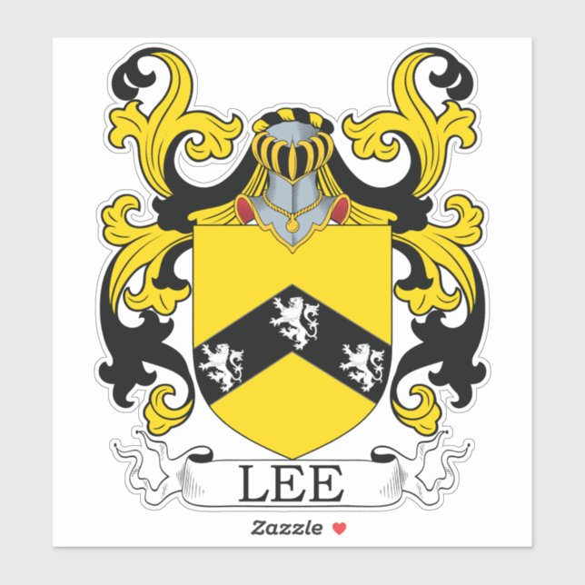 Lee Family Crest (Sheet)