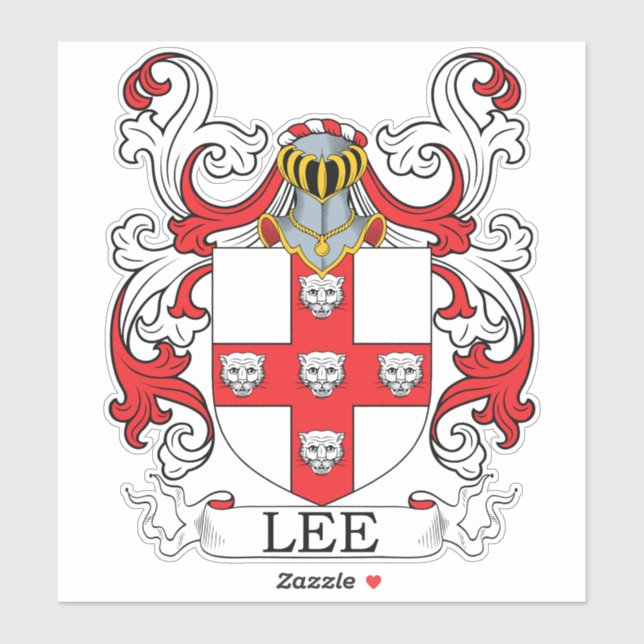 Lee Family Crest (Sheet)