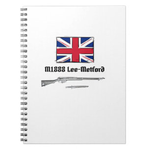 Lee Metford P1888 Rifle British Notebook