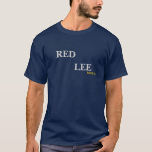 LEE, MGB 68, RED T-Shirt