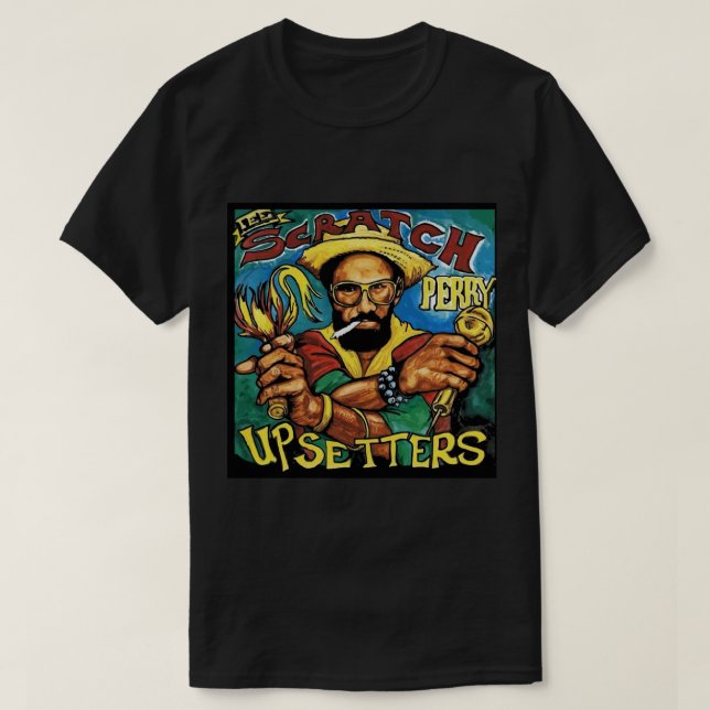 Lee Scratch Perry The Upsetter Classic T-Shirt (Design Front)