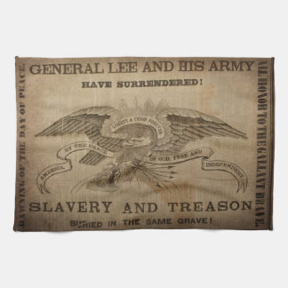 Lee Surrenders! Tea Towel