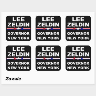 Lee Zeldin Governor New York 2022 Square Sticker