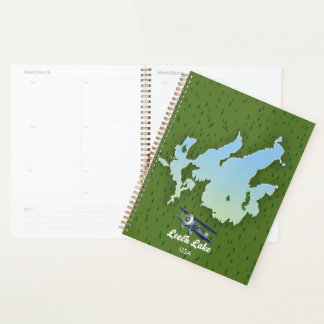 Leech lake Travel map Planner