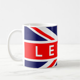 Leeds : British Flag Coffee Mug