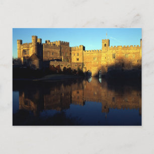 Leeds Castle, 12th c., Norman stronghold and Postcard