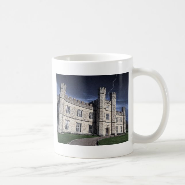 Leeds castle at night coffee mug (Right)