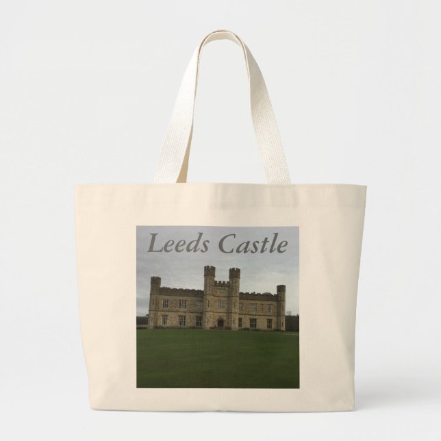Leeds Castle Large Tote Bag (Front)