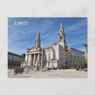 Leeds Civic Hall Postcard